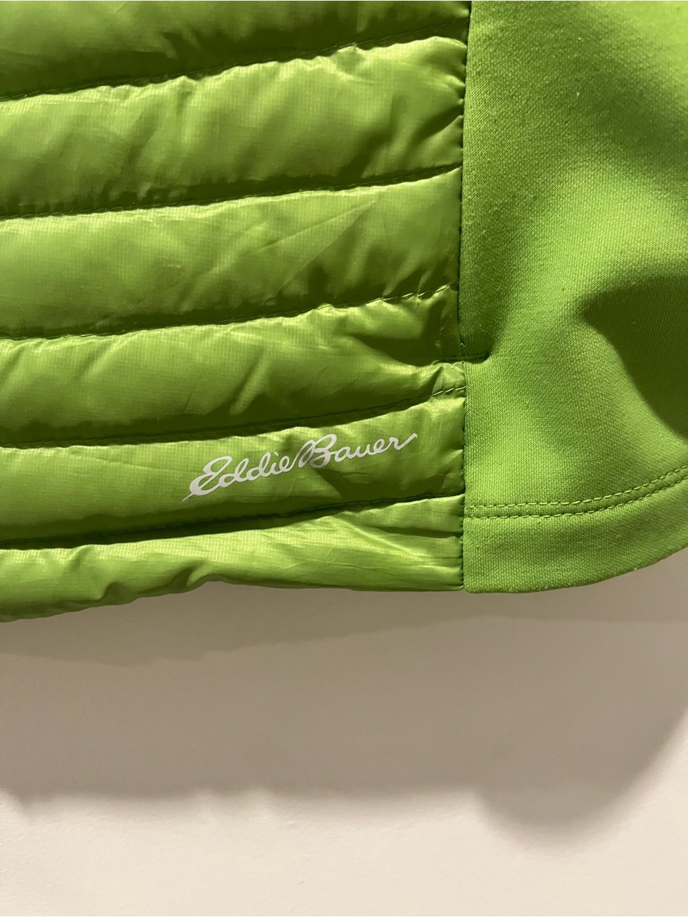 Eddie Bauer First Ascent StormDown 800 Goose Down Filled Puffer Vest Green M - Picture 3 of 11